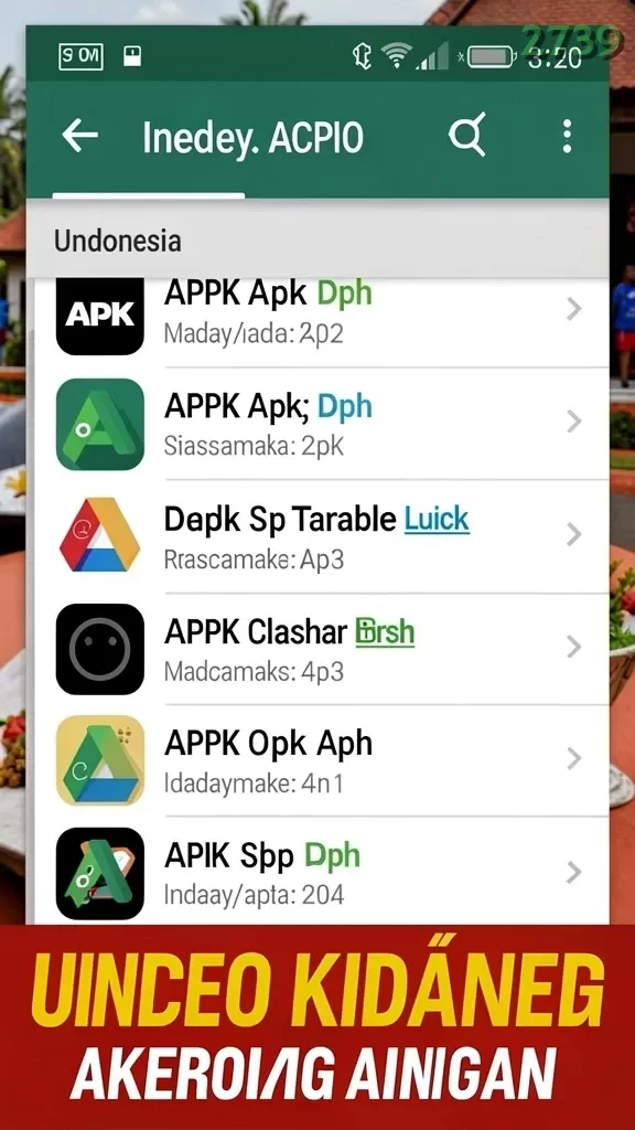 Cuplikan layar 380SLOT — aktivitas