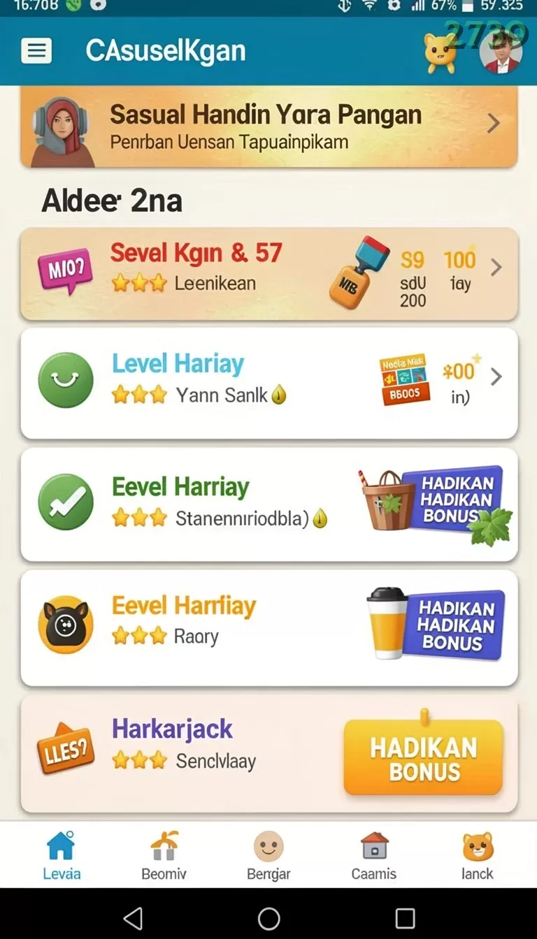 Cuplikan layar BEWOKWIN — halaman utama